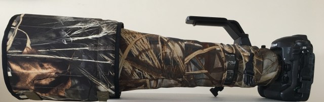 Nikon 600mm FL - Lenscoat Lenshood